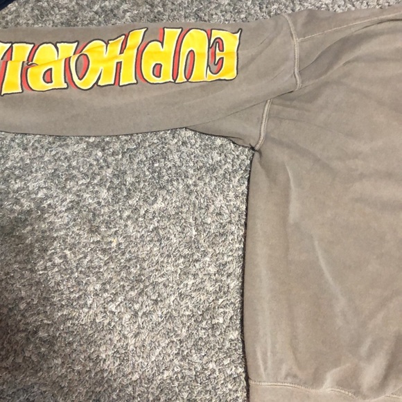 Graphic sweater comfy with cool logos and designs- main design- euphoria - Picture 2 of 4